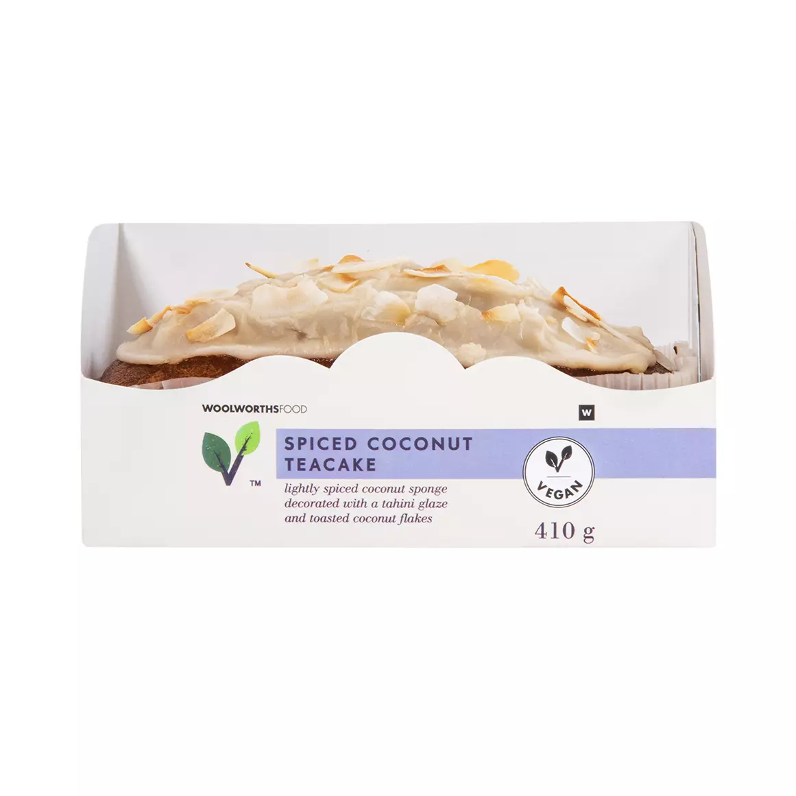 Vegan Spiced Coconut Teacake 410g