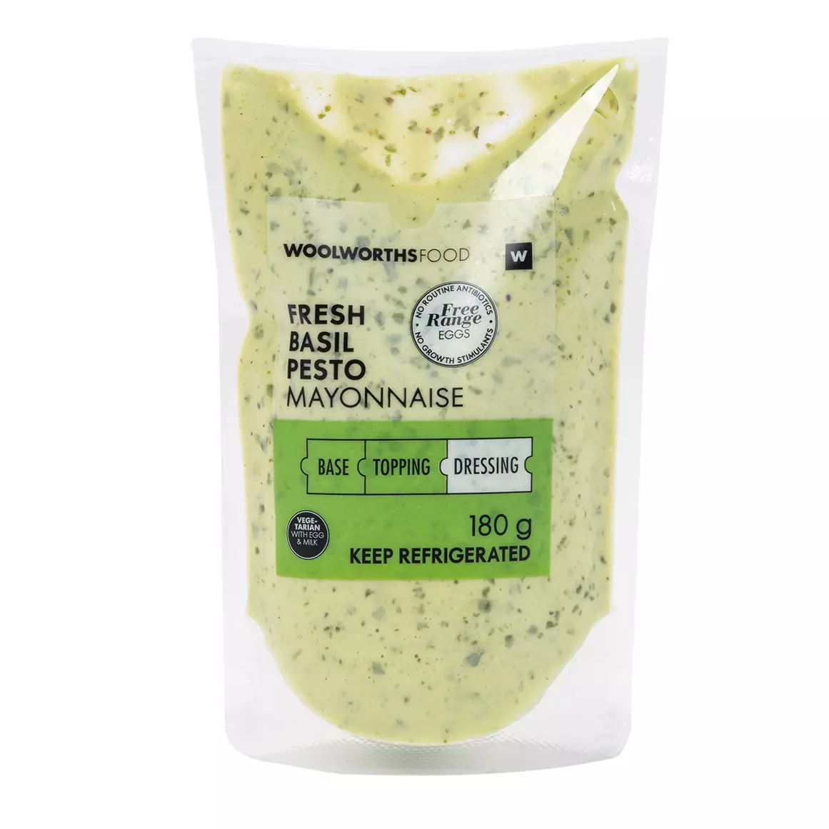 Fresh Basil Pesto Mayonnaise 180g Fresh Basil Pesto Mayonnaise 180g