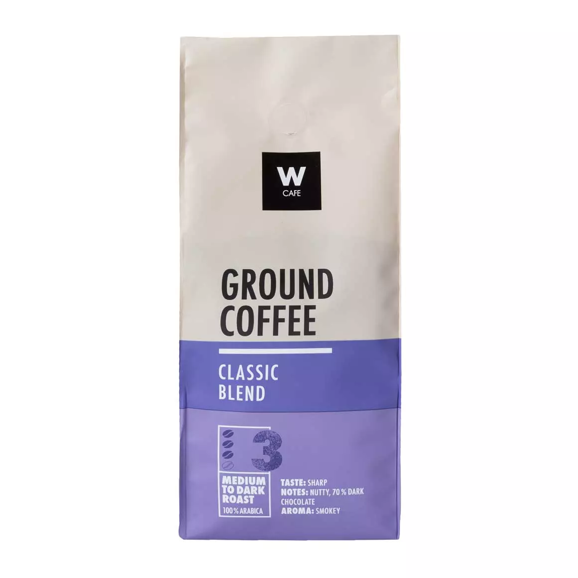 WCafe Classic Ground Coffee 500g WCafe Classic Ground Coffee 500g