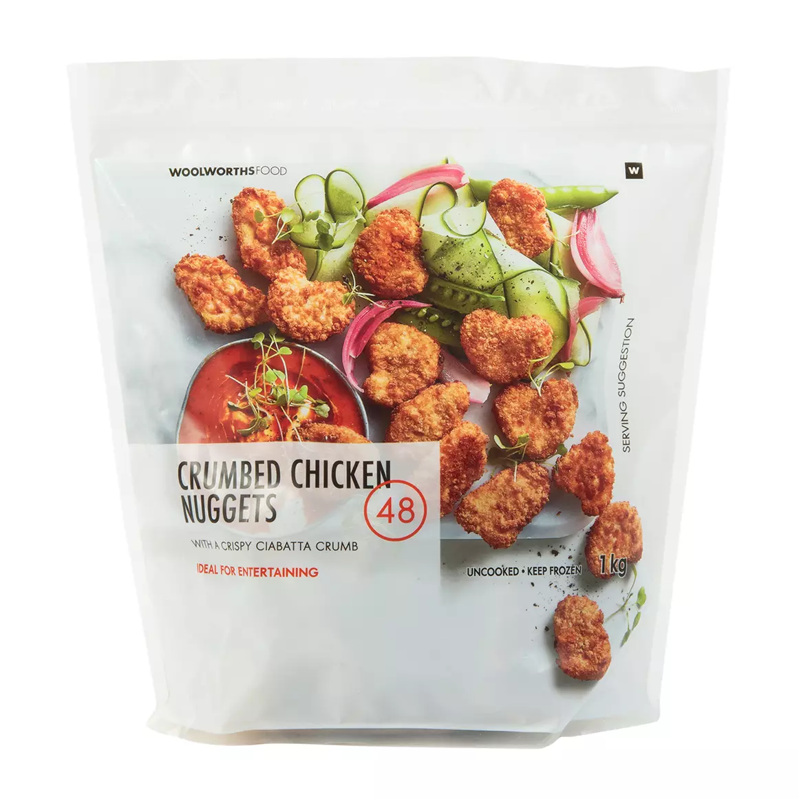 Frozen Crumbed Chicken Nuggets 1kg Frozen Crumbed Chicken Nuggets 1kg
