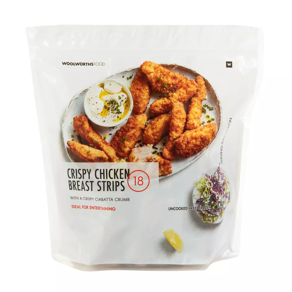 Frozen Crispy Chicken Breast Strips 1kg Frozen Crispy Chicken Breast Strips 1kg