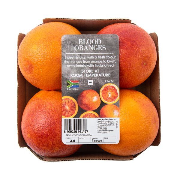 Blood Oranges 4pk Blood Oranges 4pk