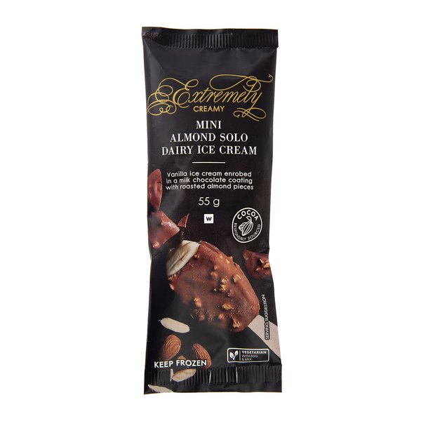 Single Extremely Creamy Mini Almond Solo 55g Single Extremely Creamy Mini Almond Solo 55g