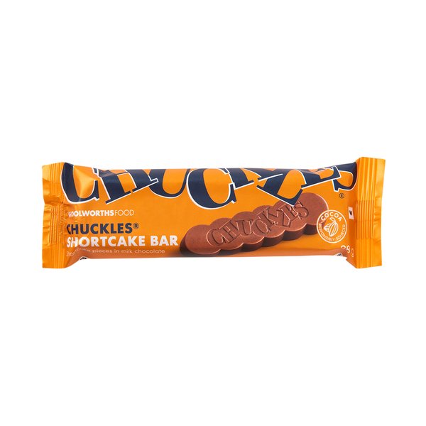 CHUCKLES® Shortcake in Milk Chocolate Bar 38g