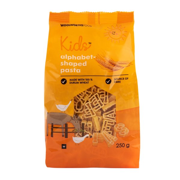 Kids™ Alphabet - Shaped Pasta 250g Kids™ Alphabet - Shaped Pasta 250g