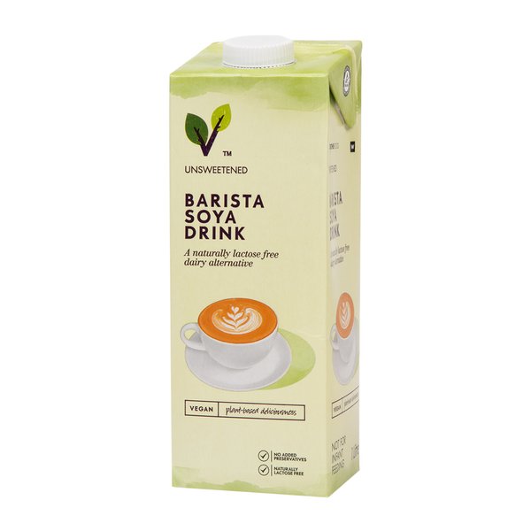 PlantLove Barista Unsweetened Soya Drink  1L