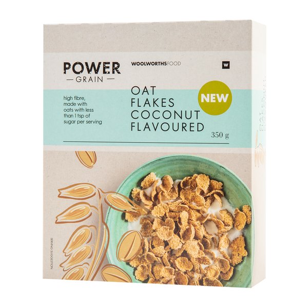 Coconut Flavoured Oat Flakes 350g Coconut Flavoured Oat Flakes 350g
