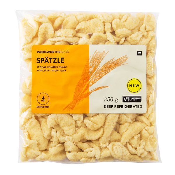 Spatzle Wheat Noodles 350g Spatzle Wheat Noodles 350g