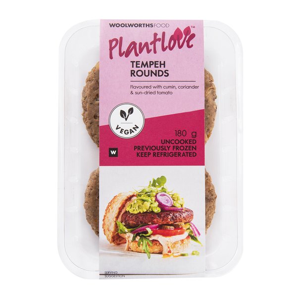 PlantLoveĀ Tempeh Rounds 180g PlantLoveĀ Tempeh Rounds 180g