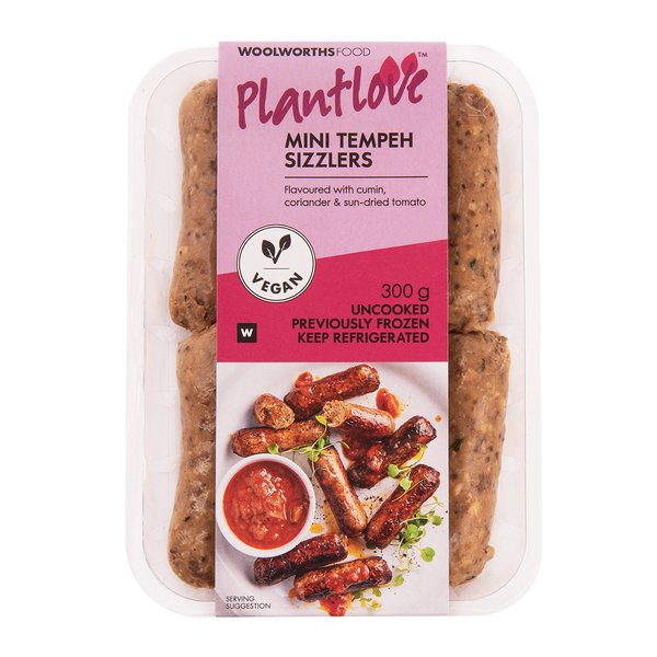 PlantLove Mini Tempeh Sizzlers 300g
