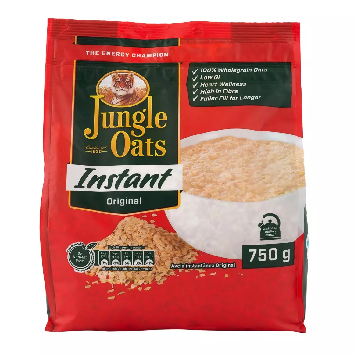 Instant Jungle Oats 750g Instant Jungle Oats 750g