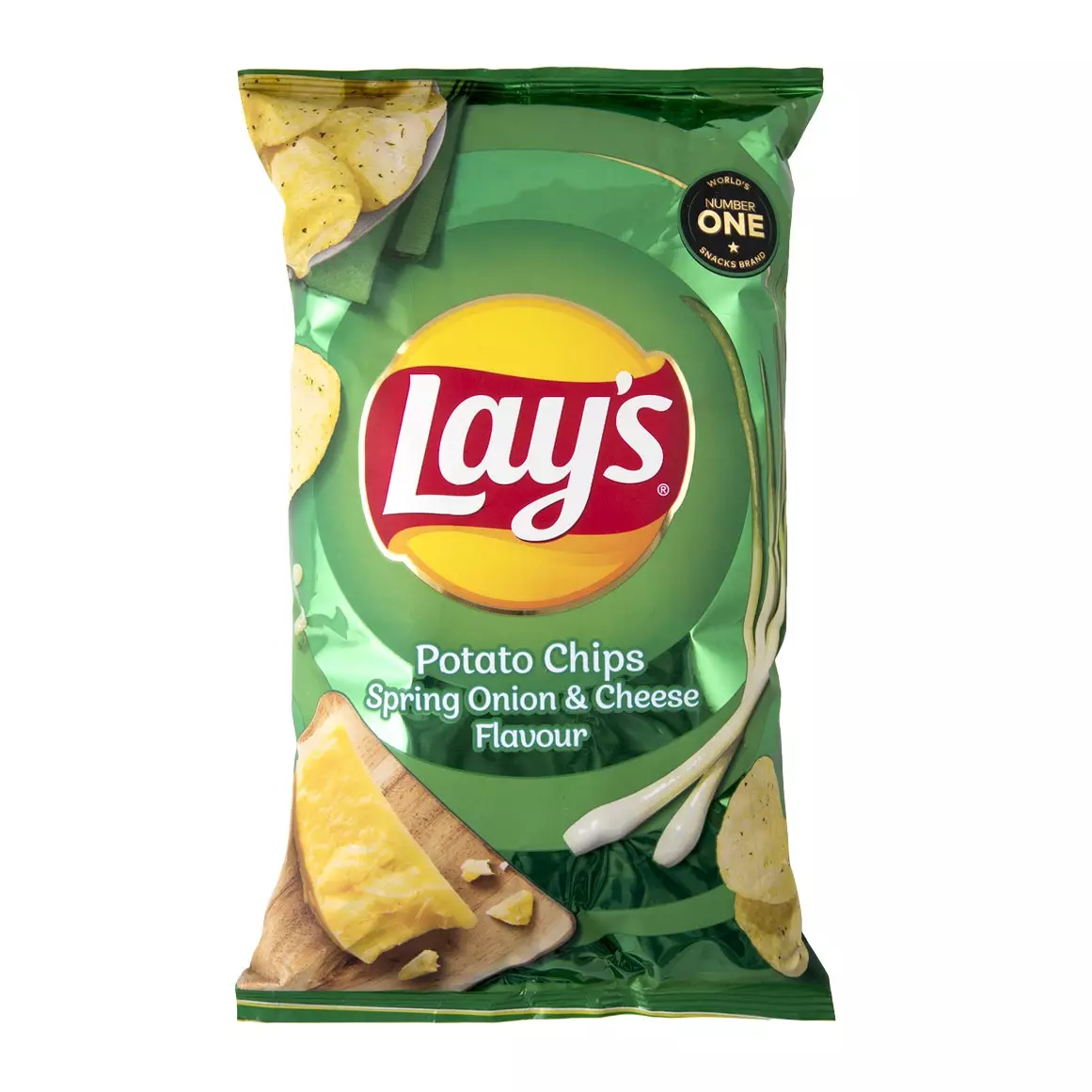 Lay's Spring Onion and Cheese Flavoured Chips 120g Lay's Spring Onion and Cheese Flavoured Chips 120g