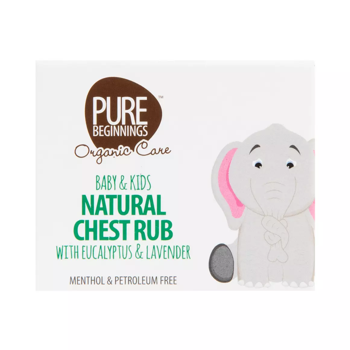 Pure Beginnings Natural Chest Rub 50ml