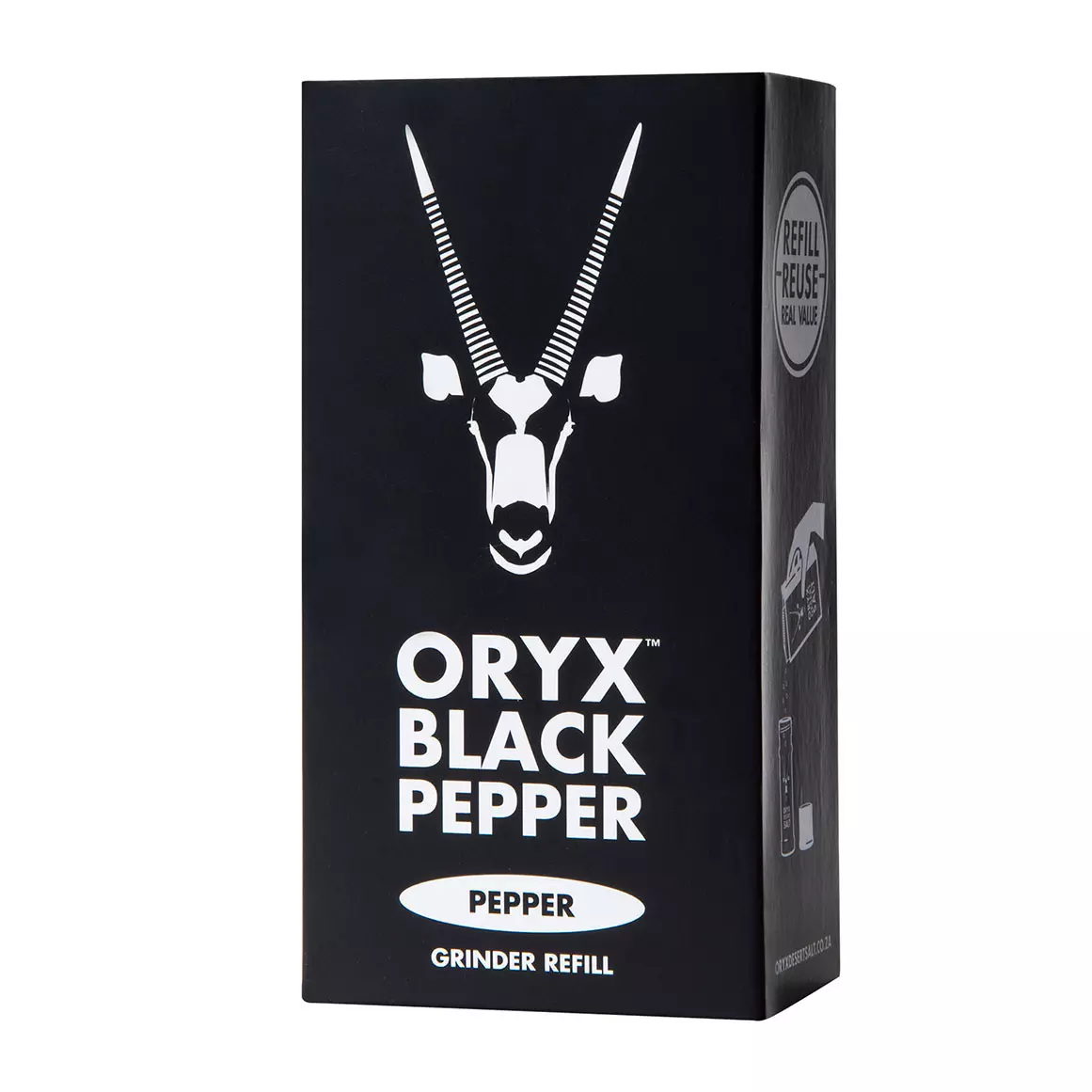 Oryx Black Peppercorns Refill 100g Oryx Black Peppercorns Refill 100g