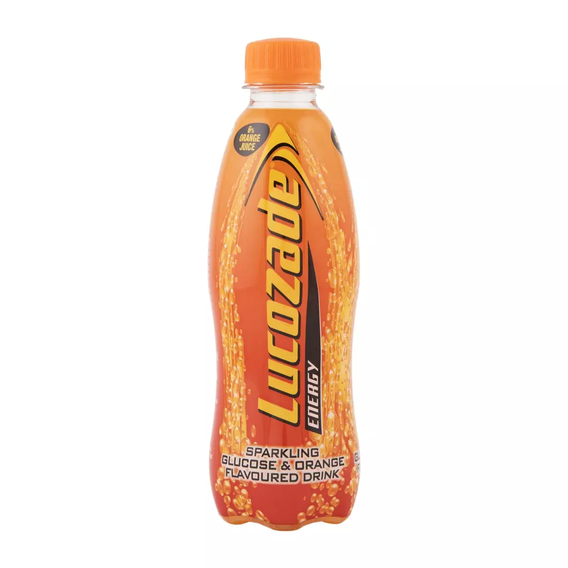 Lucozade Orange Flavoured Sparkling Glucose Drink 360ml Lucozade Orange Flavoured Sparkling Glucose Drink 360ml