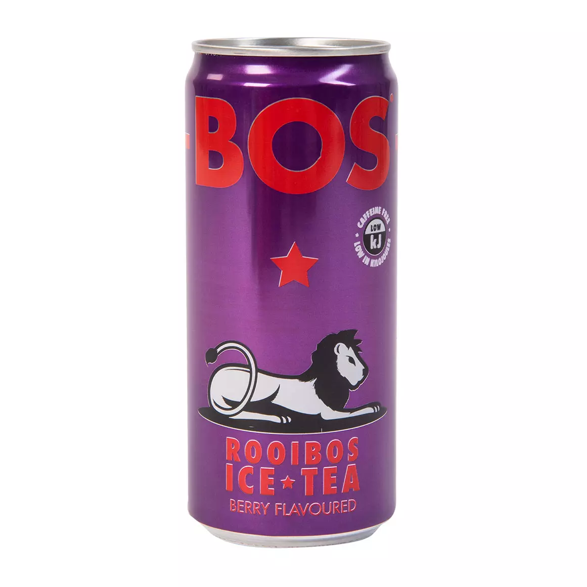 BOS Berry Flavoured Ice Tea 300ml can BOS Berry Flavoured Ice Tea 300ml can