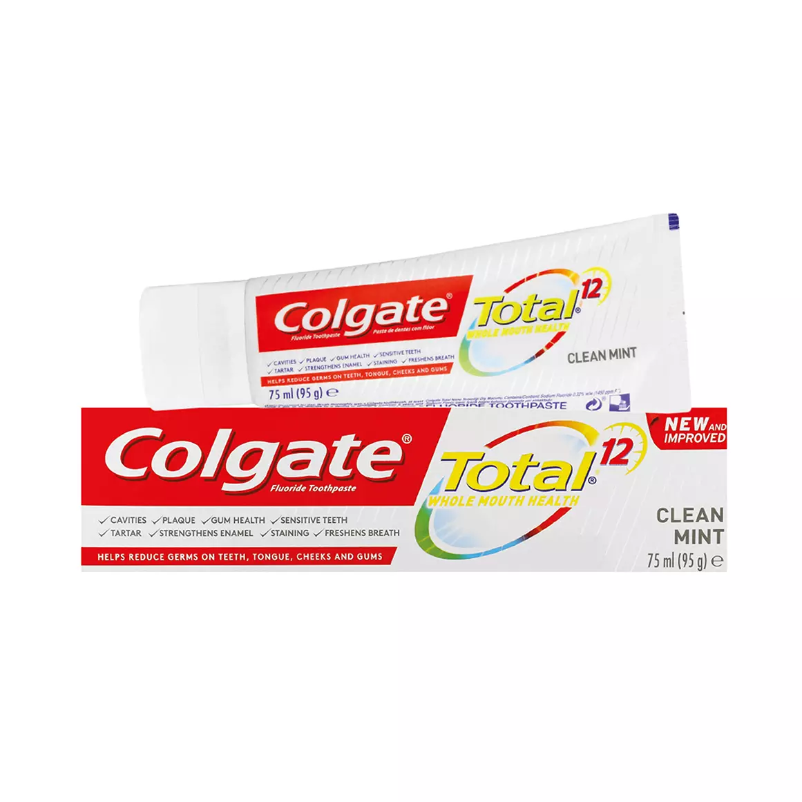 Colgate Total 12 Clean Mint Toothpaste 75ml