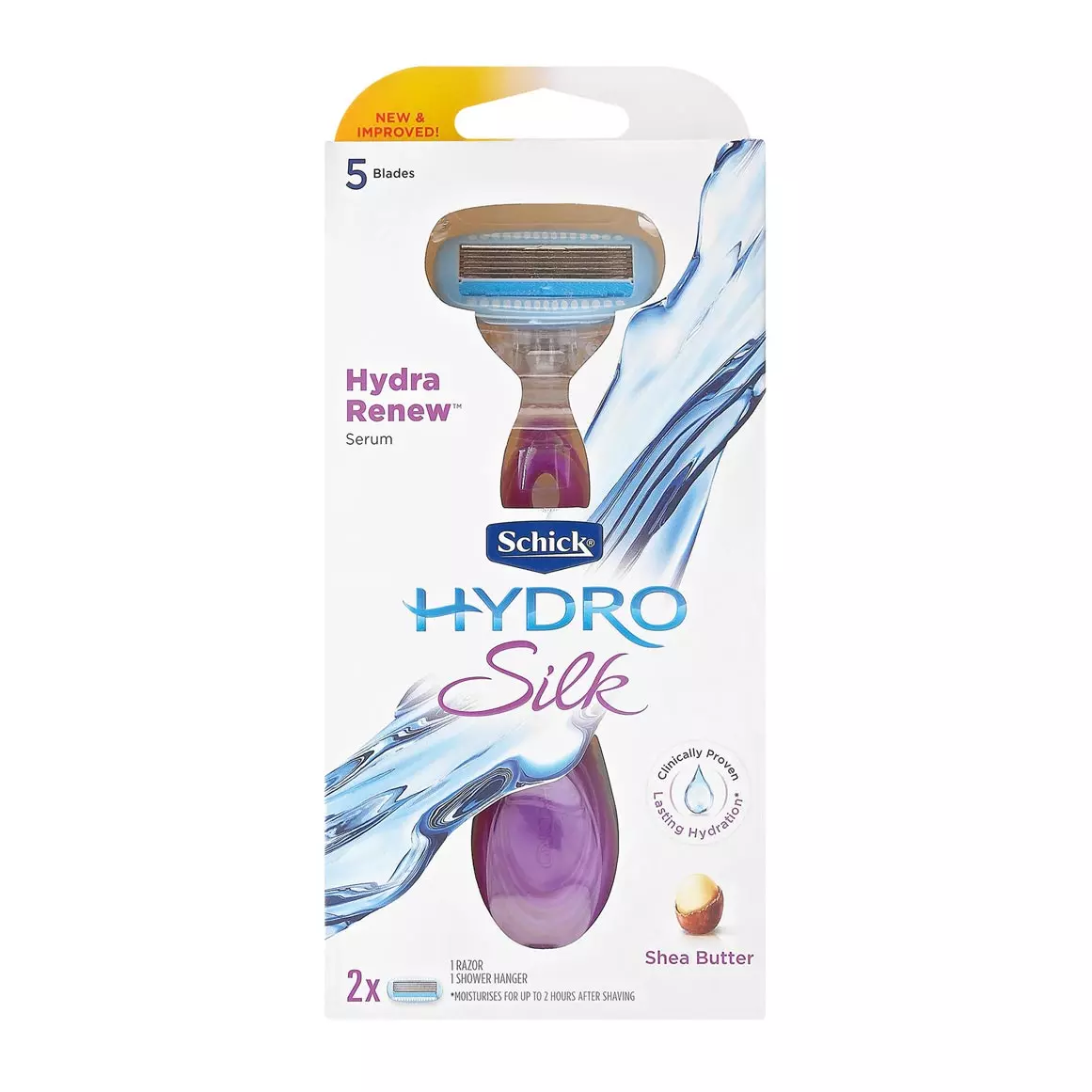 Schick Hydro Silk Razor with Cartridges 4pk Schick Hydro Silk Razor with Cartridges 4pk