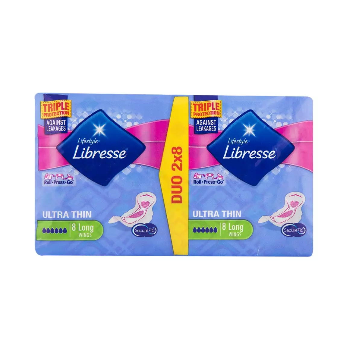 Lifestyle Libresse Ultra Thin Long Wings Pads 2x8pk Lifestyle Libresse Ultra Thin Long Wings Pads 2x8pk