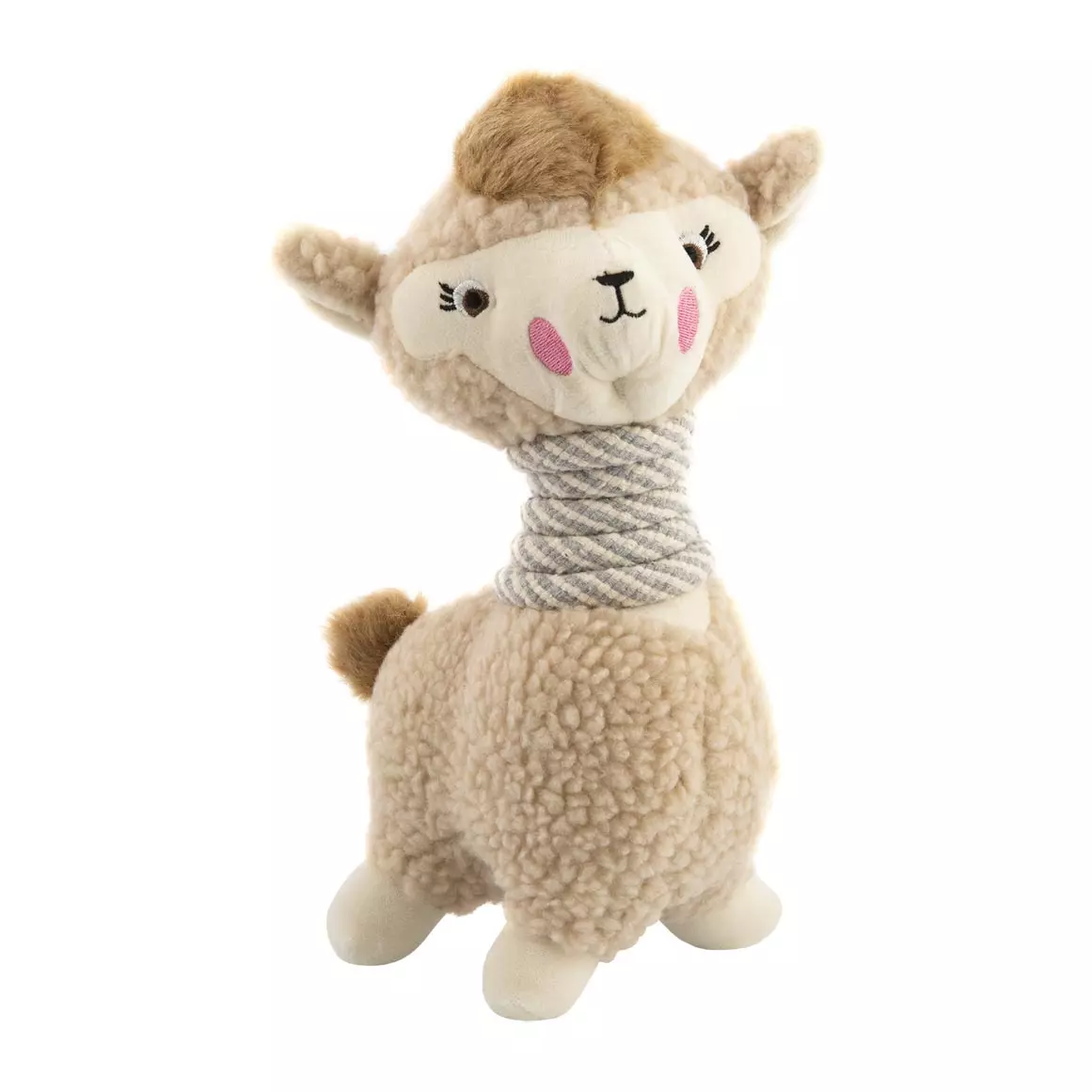 Be1Breed Lola the Llama Plush Dog Toy Be1Breed Lola the Llama Plush Dog Toy