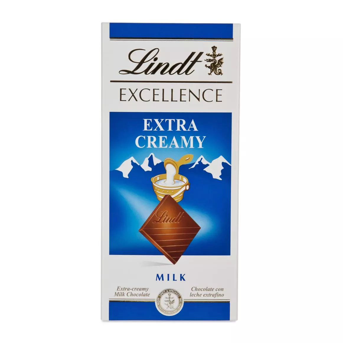 Lindt Excellence Extra Creamy Milk Chocolate 100g Lindt Excellence Extra Creamy Milk Chocolate 100g