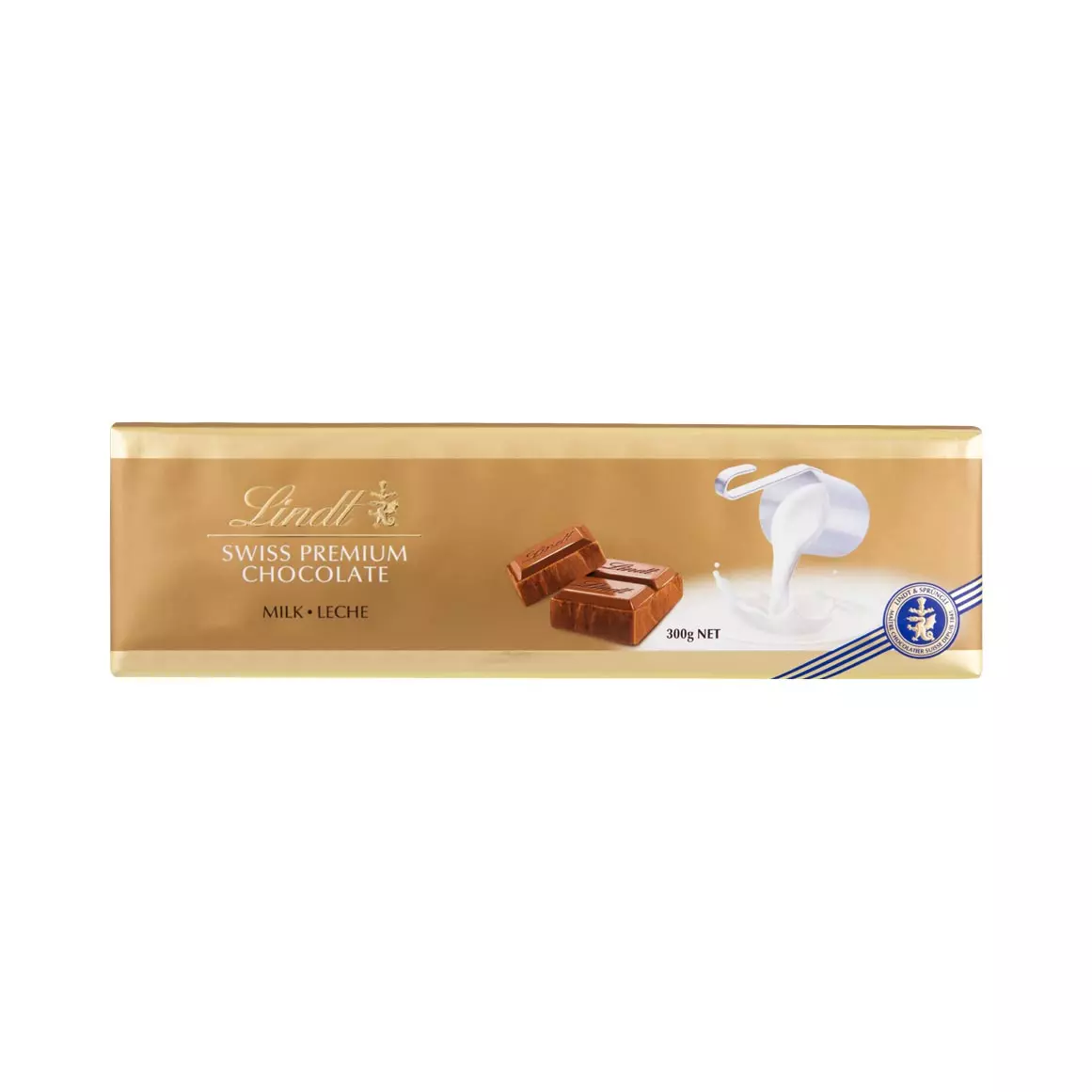 Lindt Gold Milk Chocolate Bar 300g