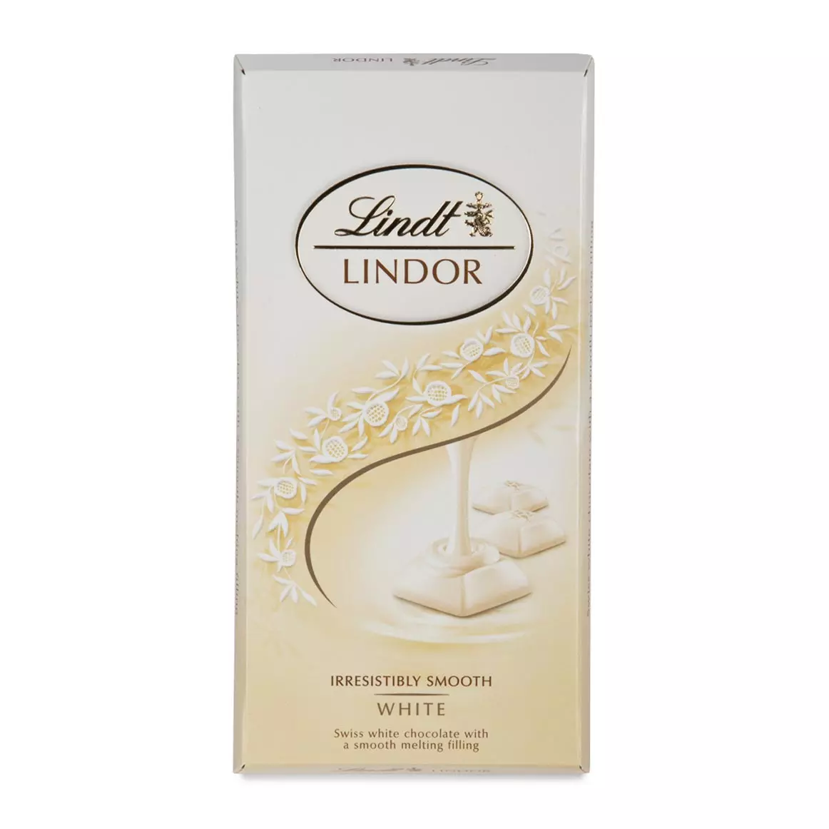 Lindt Lindor White Chocolate Slab 100g Lindt Lindor White Chocolate Slab 100g