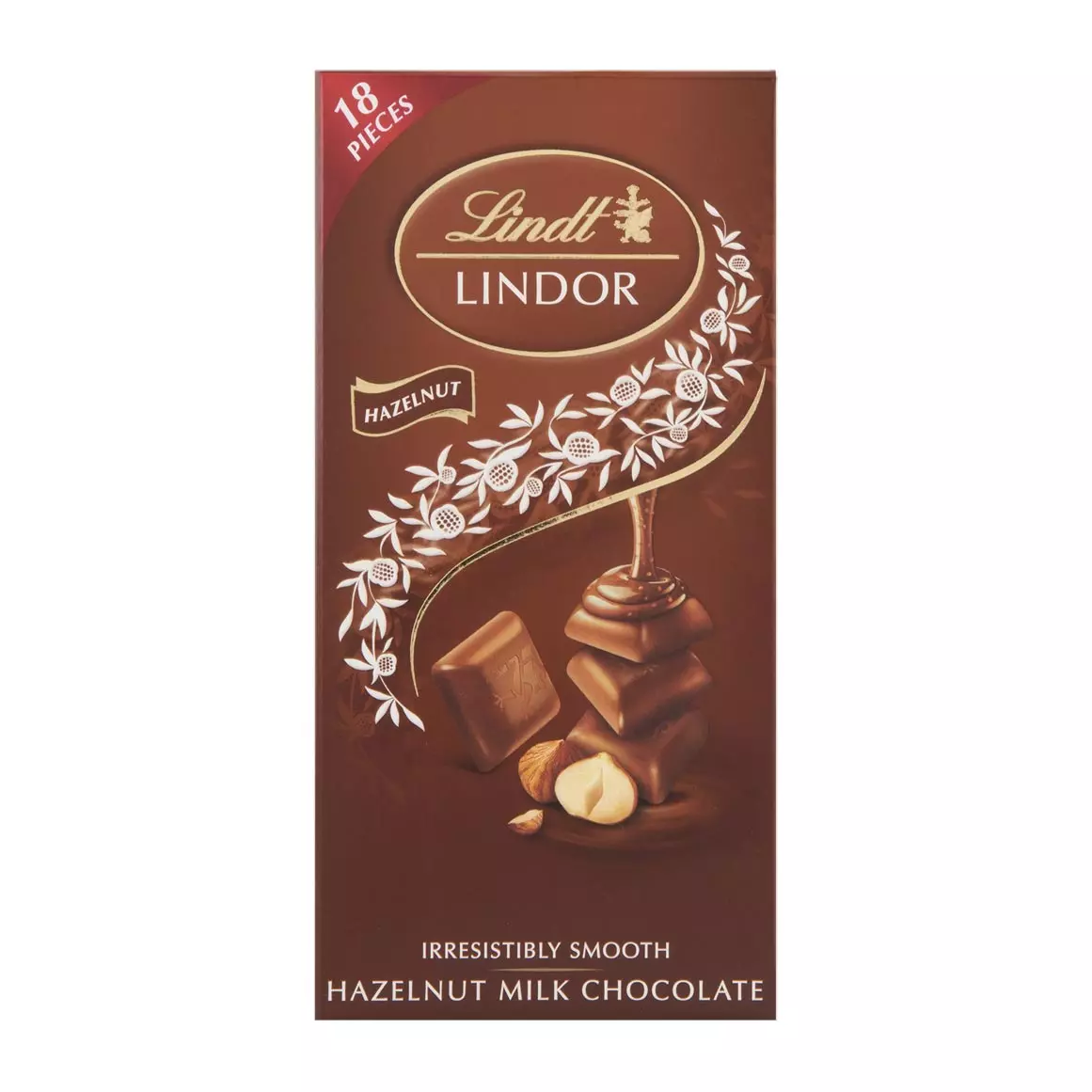 Lindt Lindor Hazelnut Milk Chocolate Slab 100g