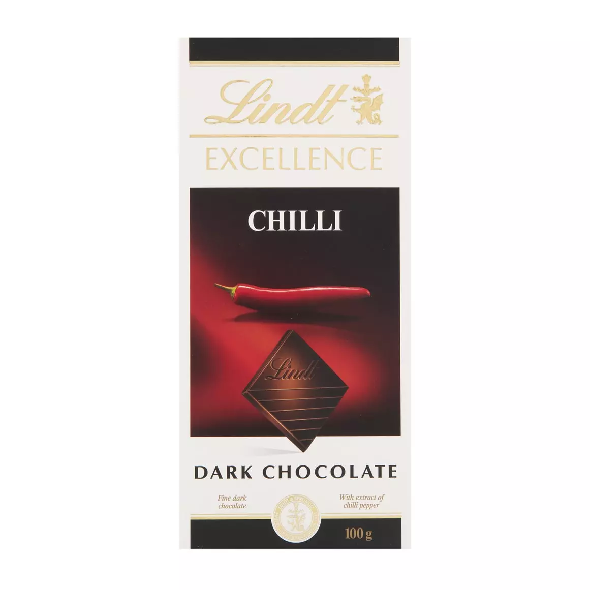 Lindt Excellence Chilli Dark Chocolate 100g Lindt Excellence Chilli Dark Chocolate 100g