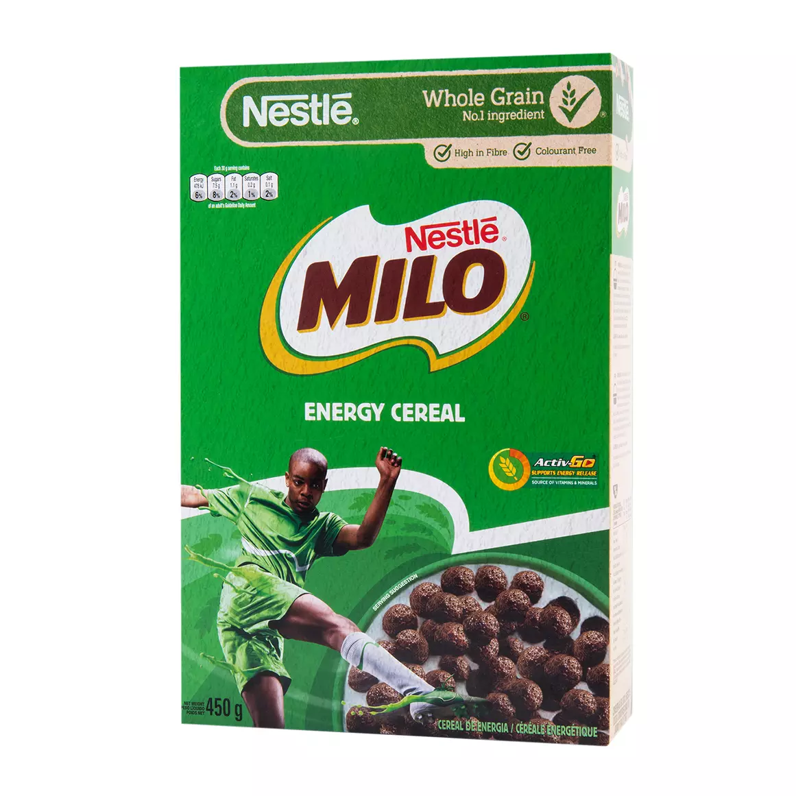 Nestlé Milo Energy Cereal 450g Nestlé Milo Energy Cereal 450g