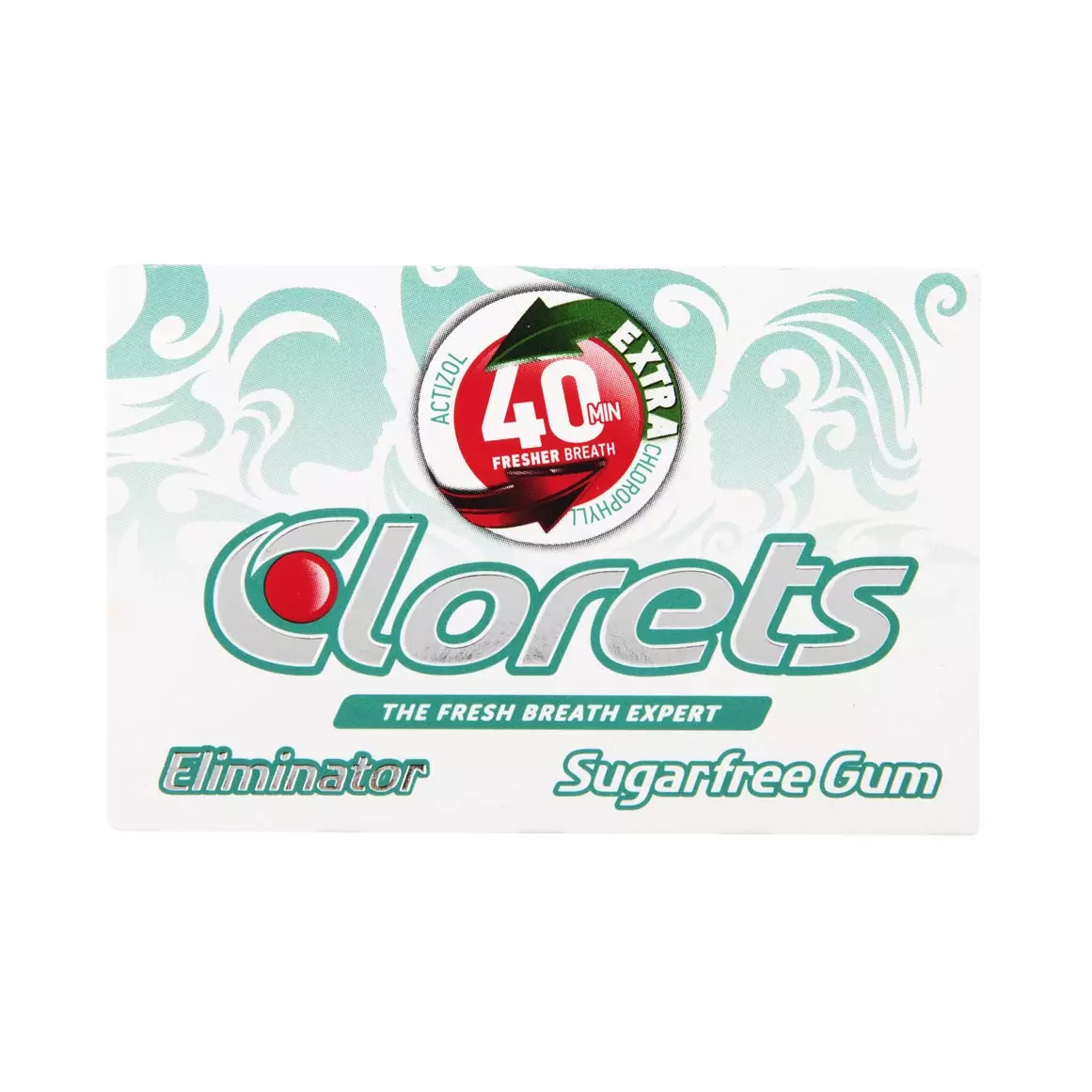 Clorets Eliminator Sugar Free Chewing Gum 10 Pcs