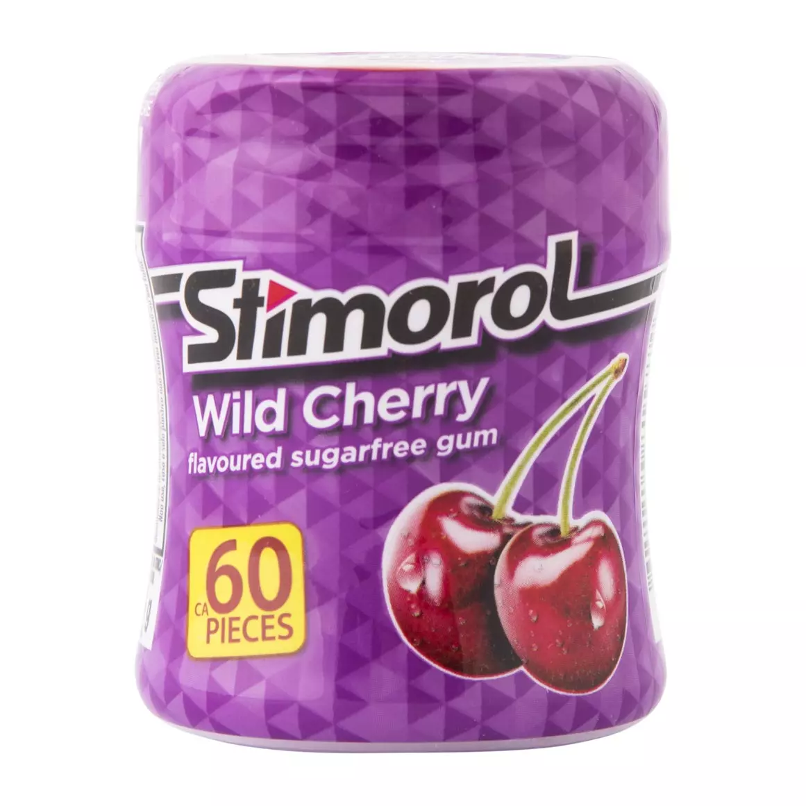 Stimorol Wild Cherry Flavoured Sugarfree Gum 60 Pcs Stimorol Wild Cherry Flavoured Sugarfree Gum 60 Pcs