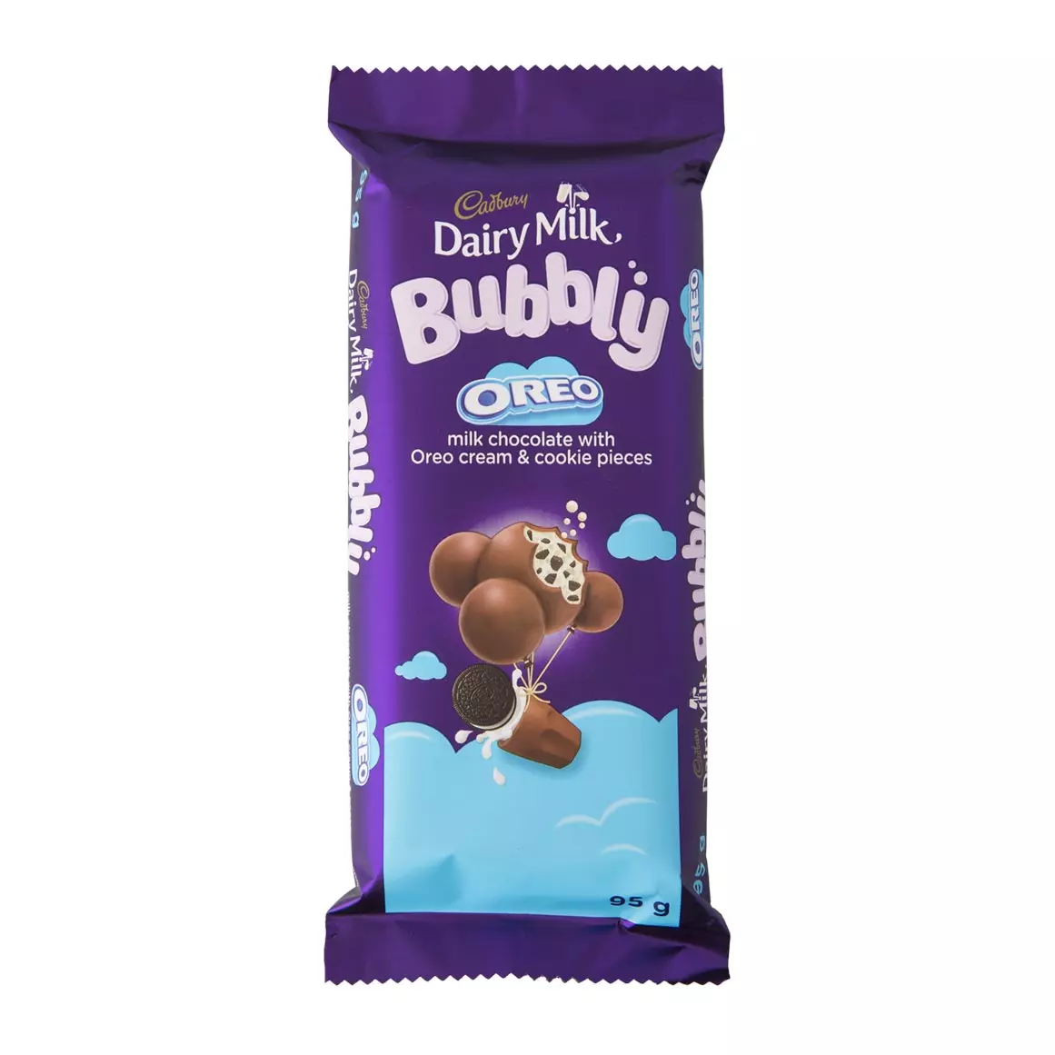 Cadbury Dairy Milk Bubbly Oreo 95g Cadbury Dairy Milk Bubbly Oreo 95g