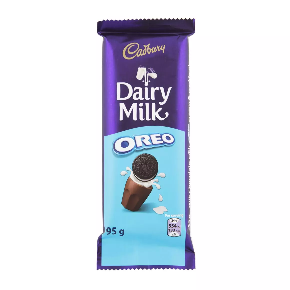 Cadbury Dairy Milk, Oreo Chocolate 95g Cadbury Dairy Milk, Oreo Chocolate 95g
