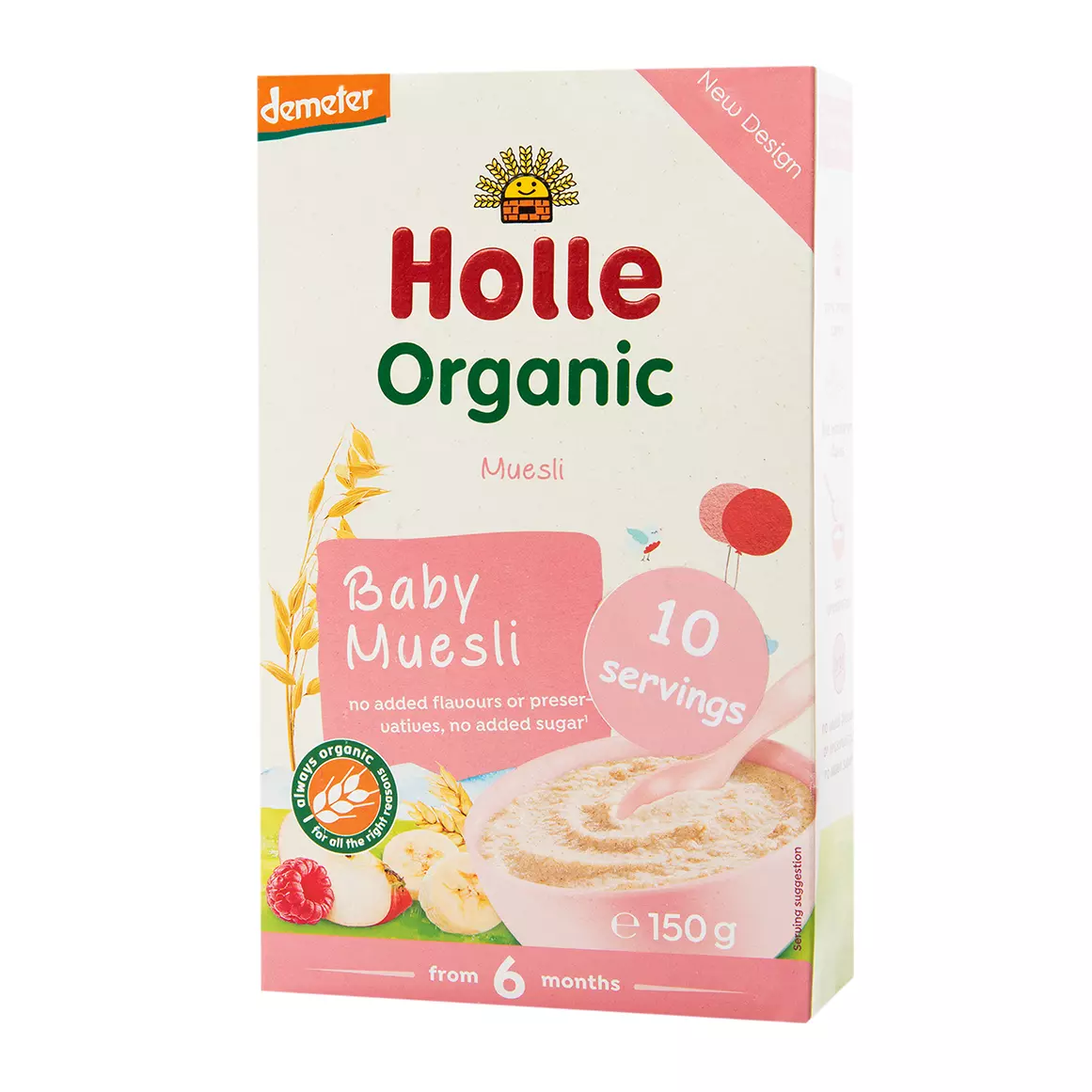 Holle Organic Baby Muesli From 6 months 150g Holle Organic Baby Muesli From 6 months 150g