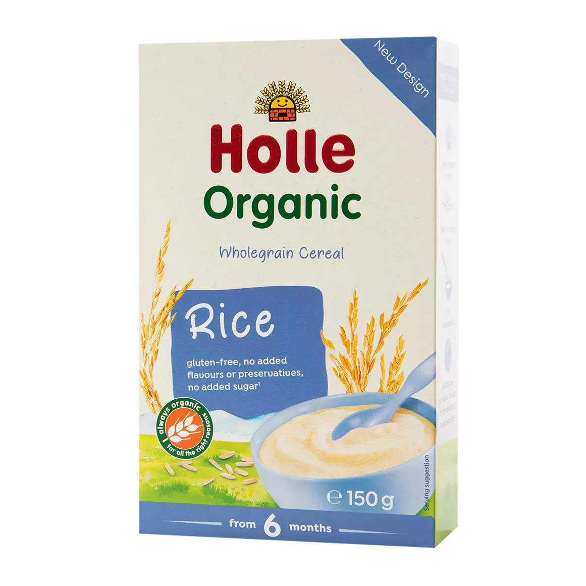 Holle Organic Wholegrain Rice Porridge From 6 months 150g Holle Organic Wholegrain Rice Porridge From 6 months 150g