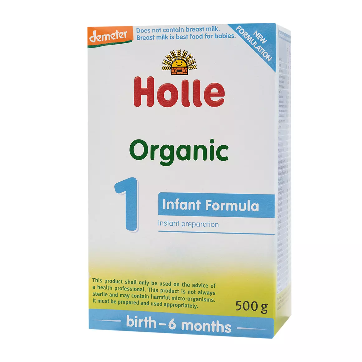 Holle Organic 1 Infant Formula 500g Holle Organic 1 Infant Formula 500g