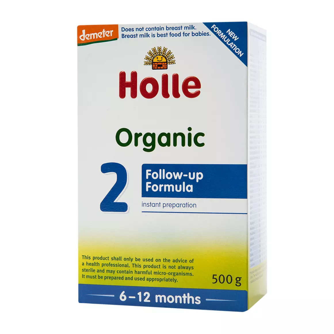 Holle Organic 2 Follow-Up Infant Formula 500g