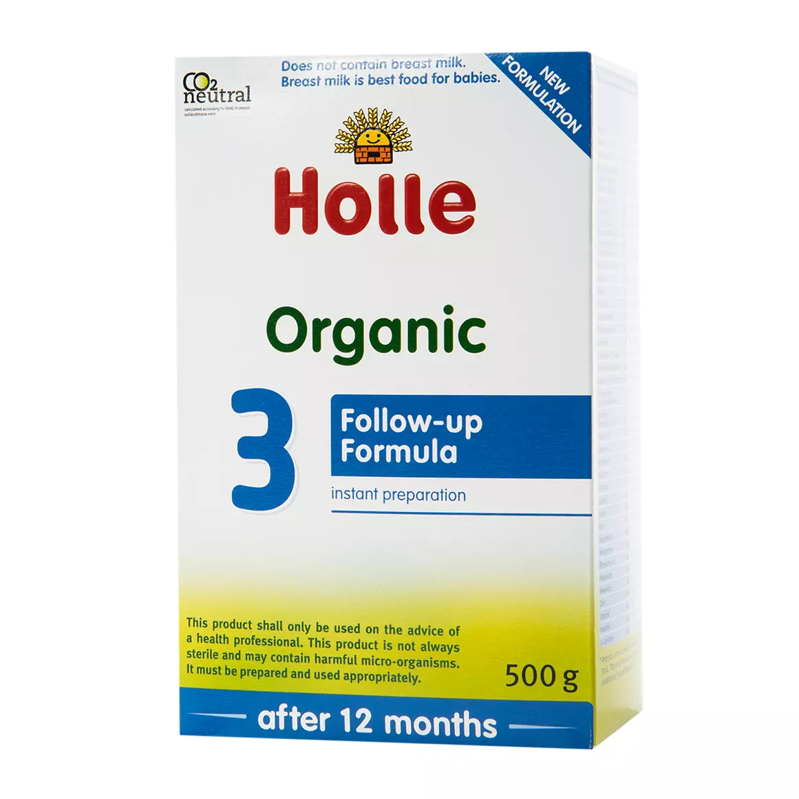Holle Organic 3 Follow-up Infant Formula 500g Holle Organic 3 Follow-up Infant Formula 500g