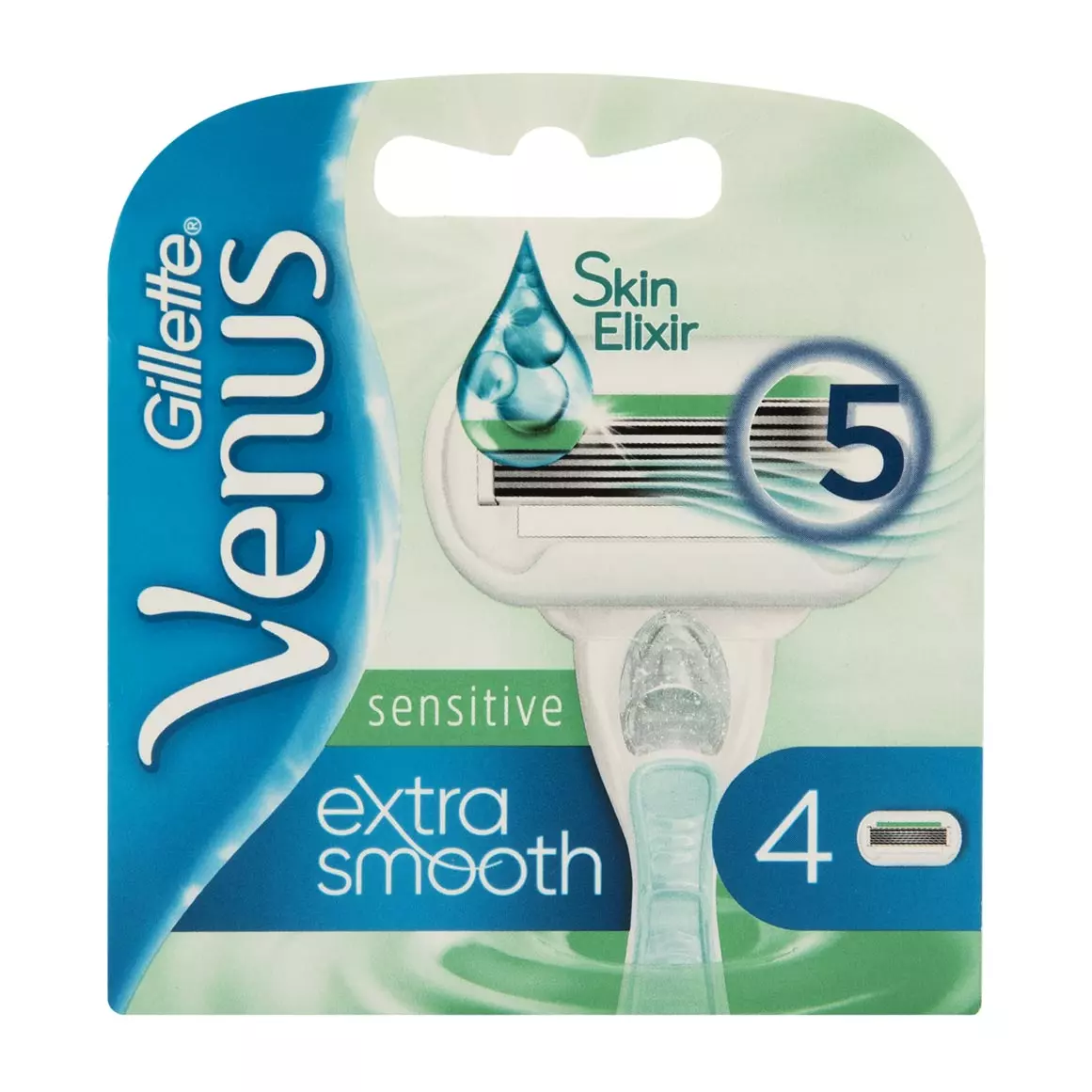 Gillette Venus Sensitive Extra Smooth Razor Cartridges 4pk