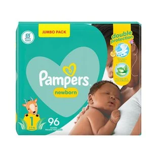 Pampers new baby-dry Newborn No.1 (2 - 5kg) 96pk
