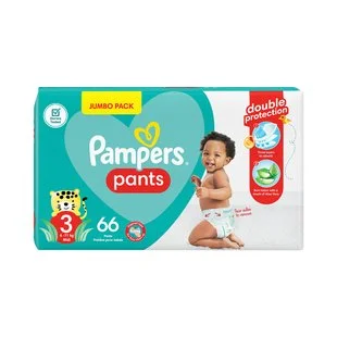 Pampers No 3 Midi (6 - 11kg) Nappy Pants 66pk Pampers No 3 Midi (6 - 11kg) Nappy Pants 66pk