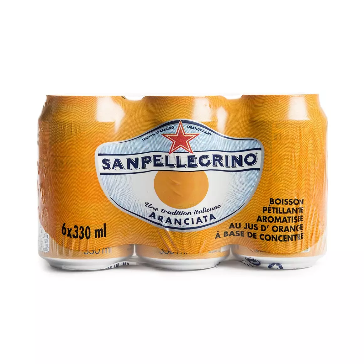 Sanpellegrino Sparkling Orange Drink 6x330ml Sanpellegrino Sparkling Orange Drink 6x330ml