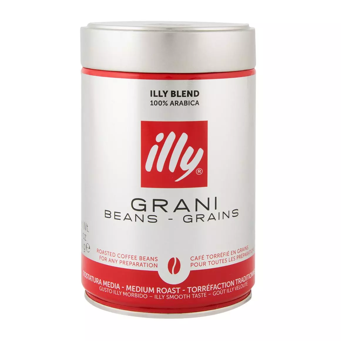 Illy Medium Roasted Coffee Beans 250g