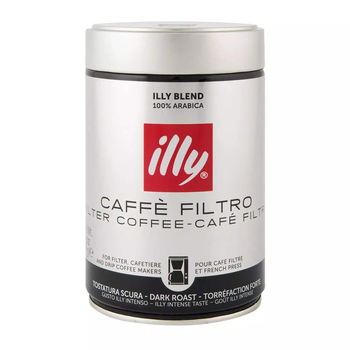 Illy Dark Roast Filter Ground Coffee 250g