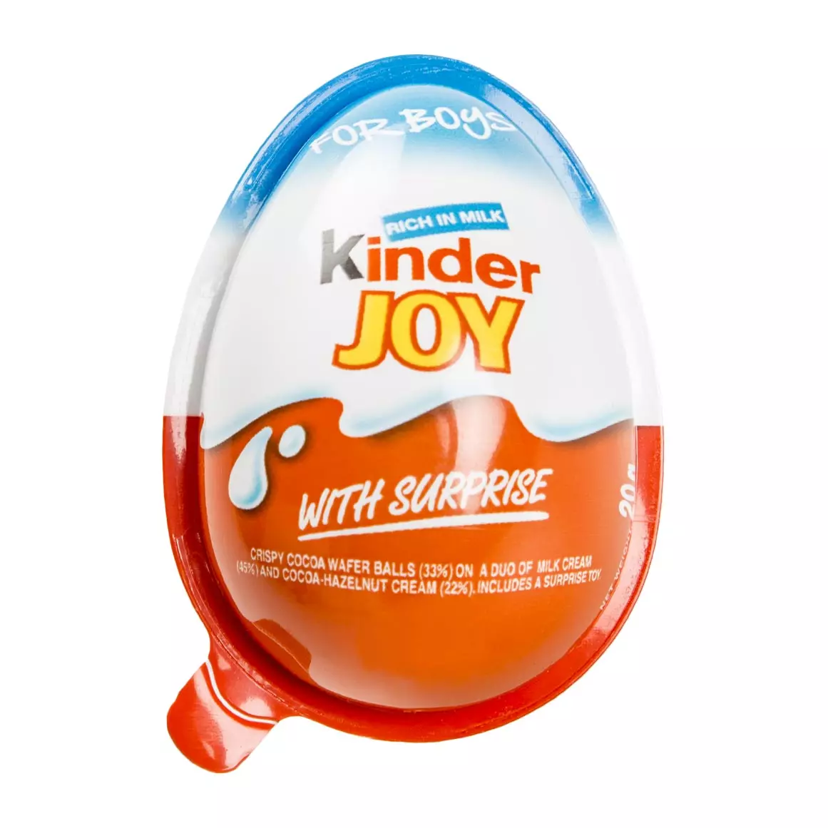 Kinder Joy For Boys With Surprise 20g