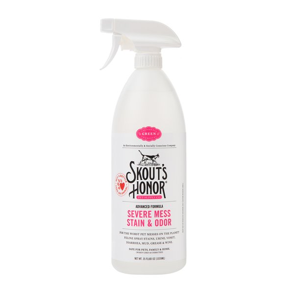 Skout's Honor Cat Severe Mess Stain and Odour Spray 1l Skout's Honor Cat Severe Mess Stain and Odour Spray 1l