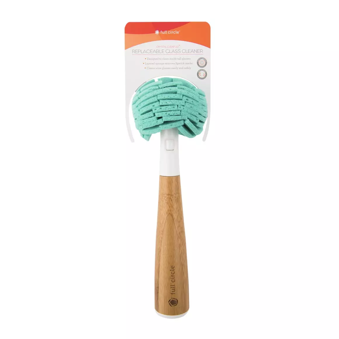 Full Circle Crystal Clear 2.0 Replaceable Glass Cleaner Full Circle Crystal Clear 2.0 Replaceable Glass Cleaner