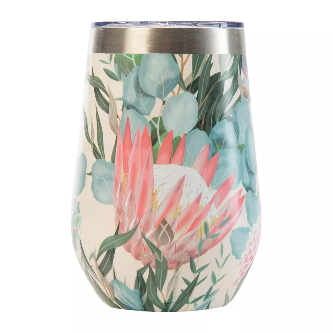 Manna Fynbos Design Insulated Stemless Wine Cup 355ml