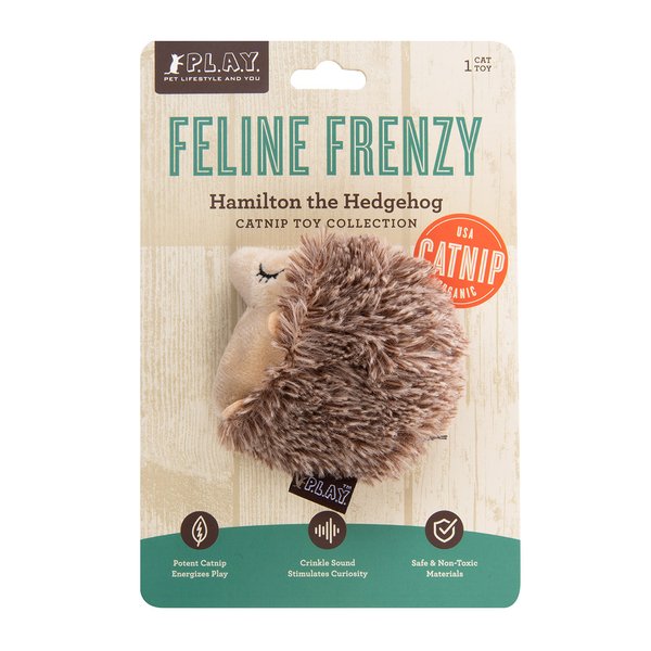 P.L.A.Y. Feline Frenzy Hamilton the Hedgehog Cat Toy P.L.A.Y. Feline Frenzy Hamilton the Hedgehog Cat Toy